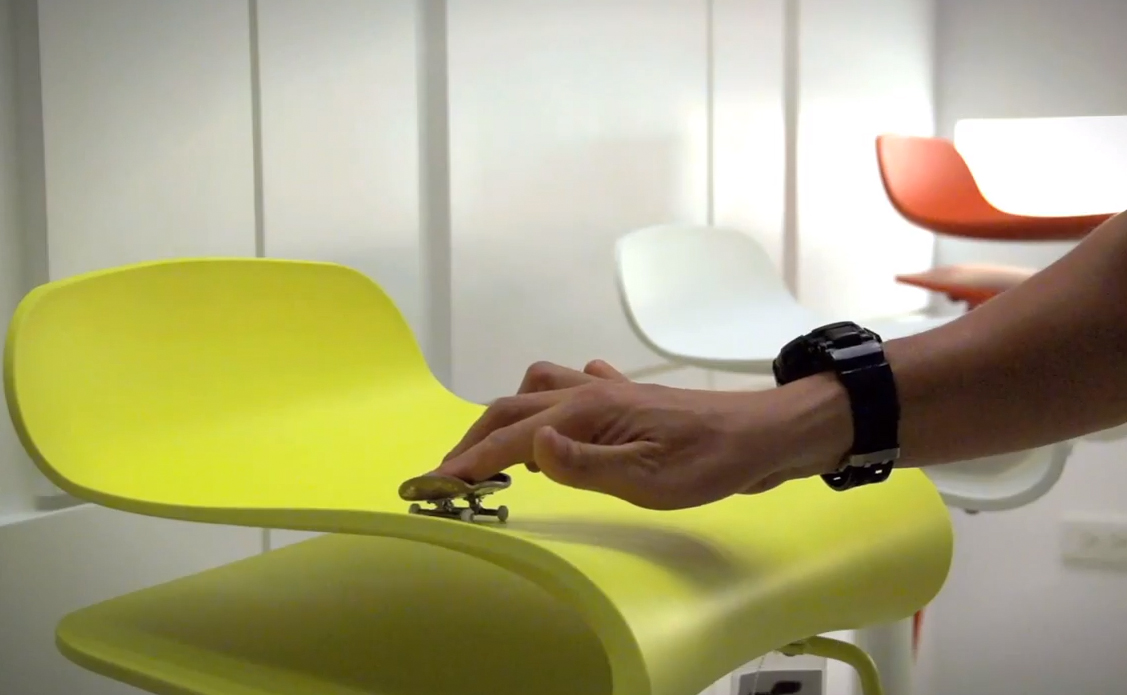 Finger skate — Kristalia