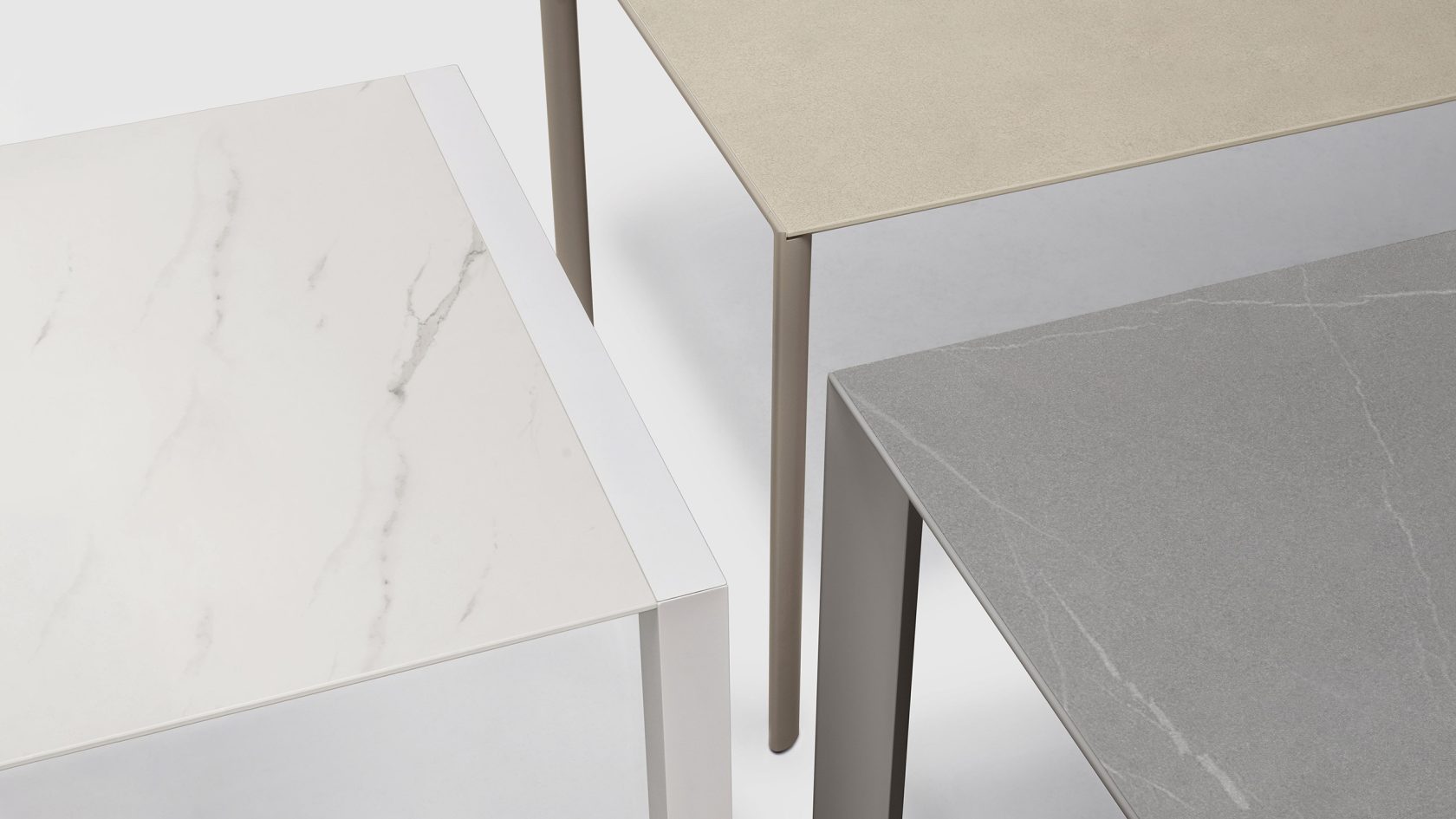 New Laminam tabletop finish